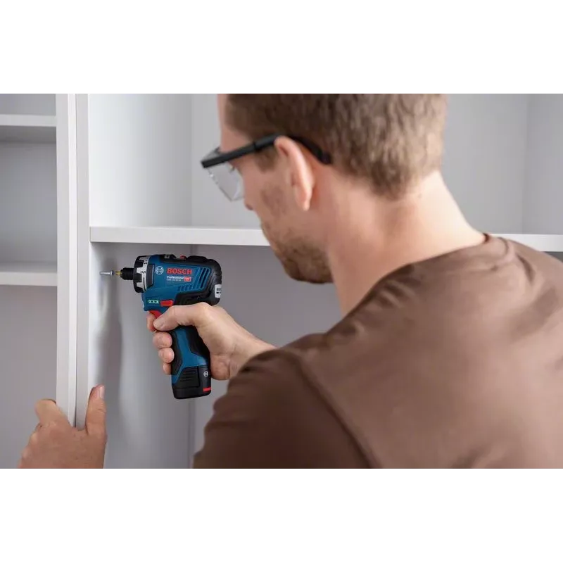 Bosch GSR 12V-35 1750 tpm zwart, blauw, rood
