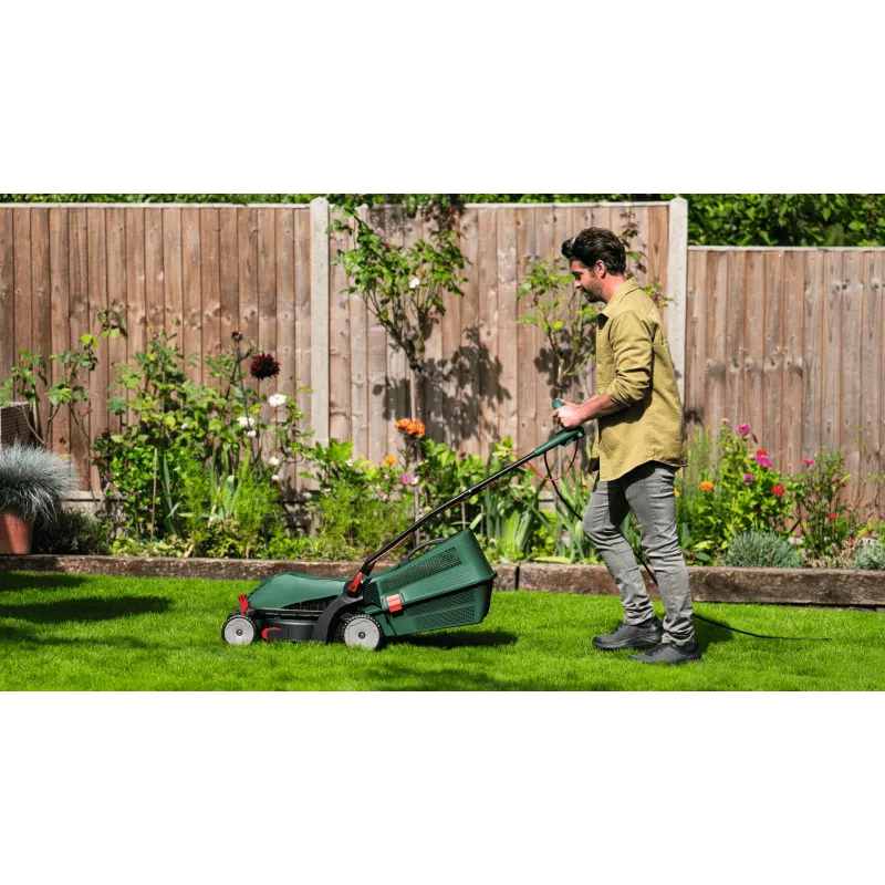 elektrische grasmaaier Bosch UniversalRotak 34-405, 1300 W, 34 cm maaibreedte