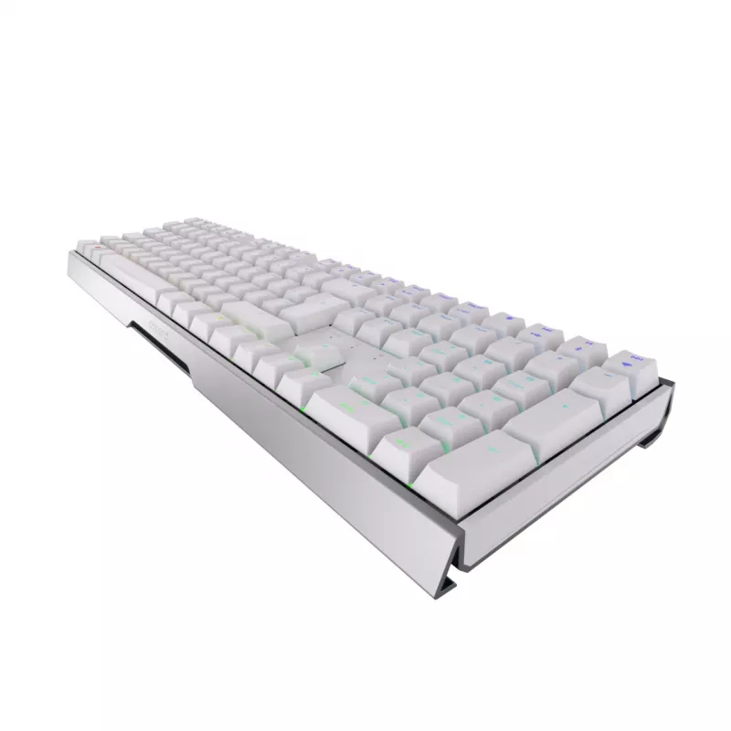 CHERRY MX 3.0S Wireless RGB toetsenbord gaming RF draadloos + Bluetooth QWERTZ Duits wit