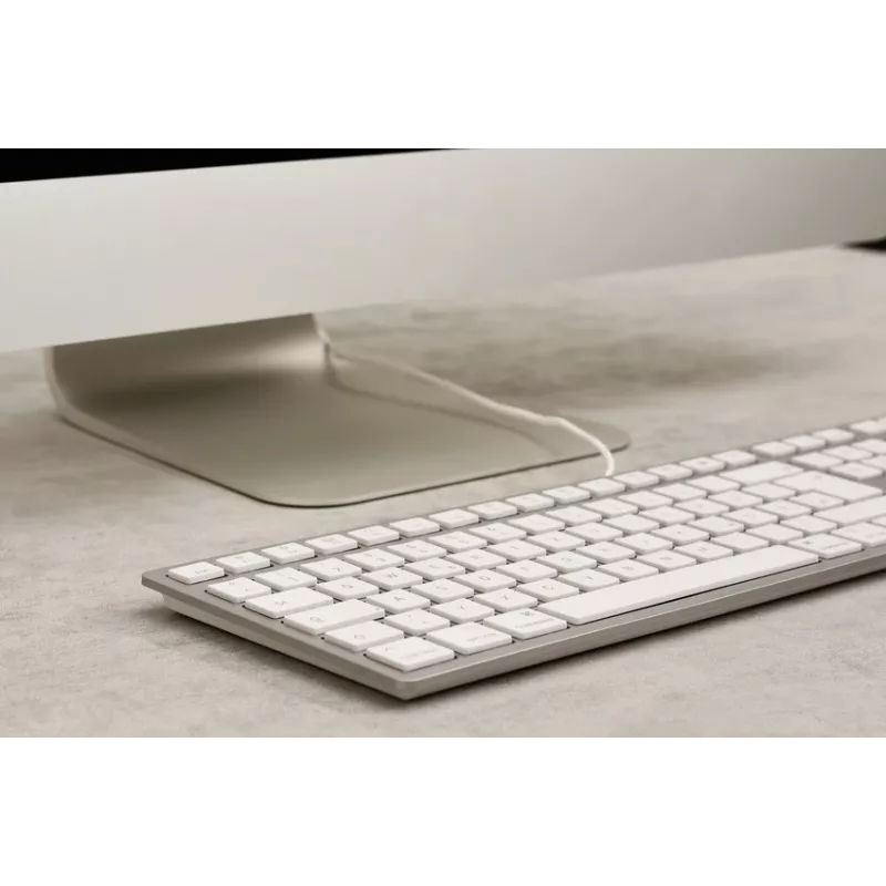 CHERRY KC 6000C FOR MAC toetsenbord universeel USB QWERTZ Duits zilver