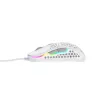 XTRFY M42 ambidextreuze gaming-muis – optische sensor, 16.000 DPI, USB Type-A, wit, RGB