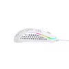 XTRFY M42 ambidextreuze gaming-muis – optische sensor, 16.000 DPI, USB Type-A, wit, RGB