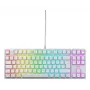 Gaming-toetsenbord CHERRY K4V2 TKL USB QWERTZ Duits wit RGB LED