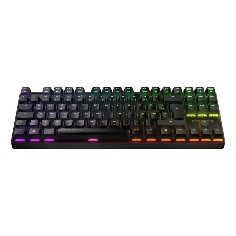 CHERRY MX 8.2 TKL Wireless RGB toetsenbord gaming USB + RF draadloos + Bluetooth QWERTZ Duits zwart