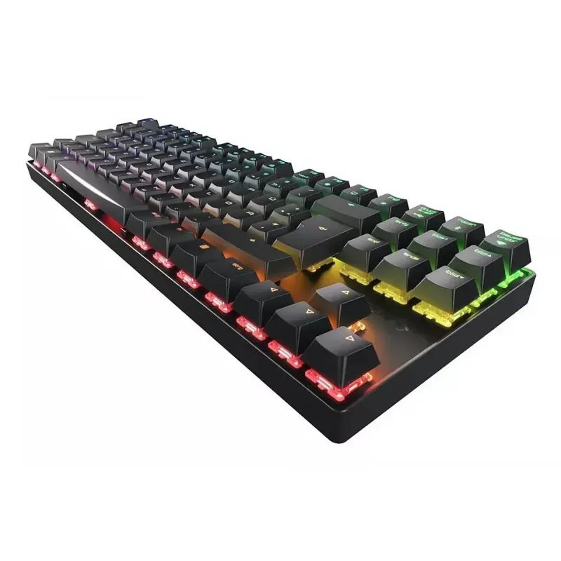 CHERRY MX 8.2 TKL Wireless RGB toetsenbord gaming USB + RF draadloos + Bluetooth QWERTZ Duits zwart