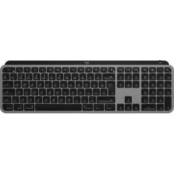 Logitech MX Keys S voor Mac toetsenbord draadloos Bluetooth QWERTY aluminium zwart