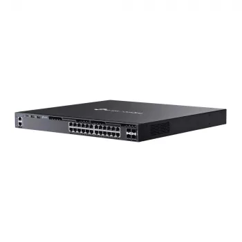 TP-Link Omada 24-poorts Gigabit stackable L3 managed PoE+-switch met 4 10G-slots