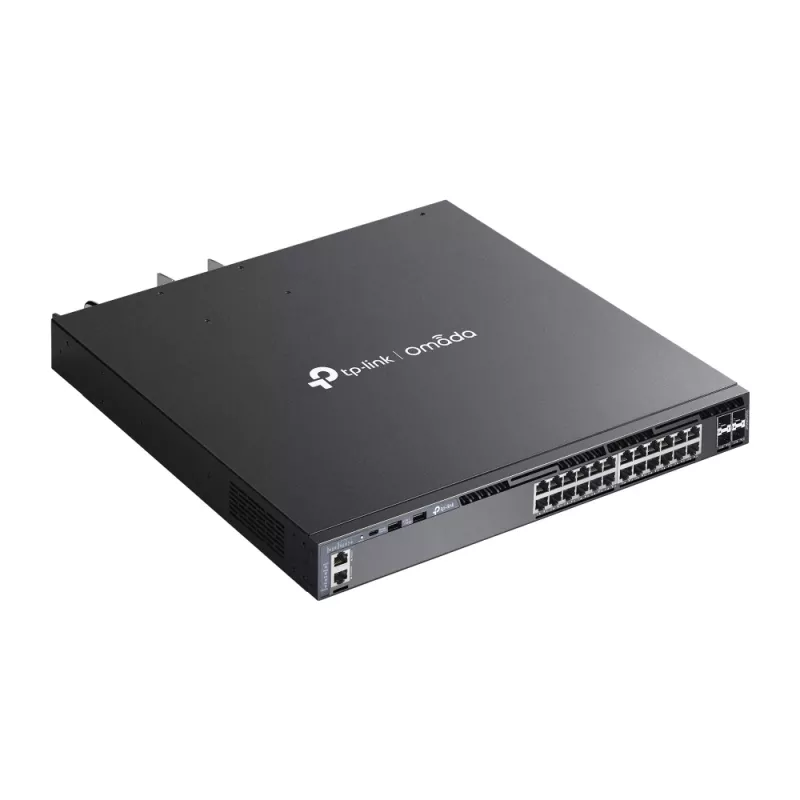 TP-Link Omada 24-poorts Gigabit stackable L3 managed PoE+-switch met 4 10G-slots