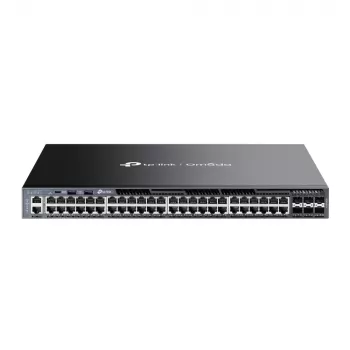 TP-Link Omada 48-poorts Gigabit stackable L3 managed switch met 6 10G-slots