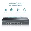 Unmanaged switch TP-Link TL-SX1008 8-poorts 10G desktop/rackmount