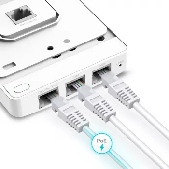 TP-Link Omada AX3000 Wall Plate WiFi 6 accesspoint
