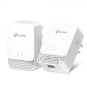 TP-Link G.hn1200 Powerline-kit, 607 Mbit/s, Gigabit Ethernet, 10,100,1000 Mbit/s, HomePlug AV2, 300 m, wit