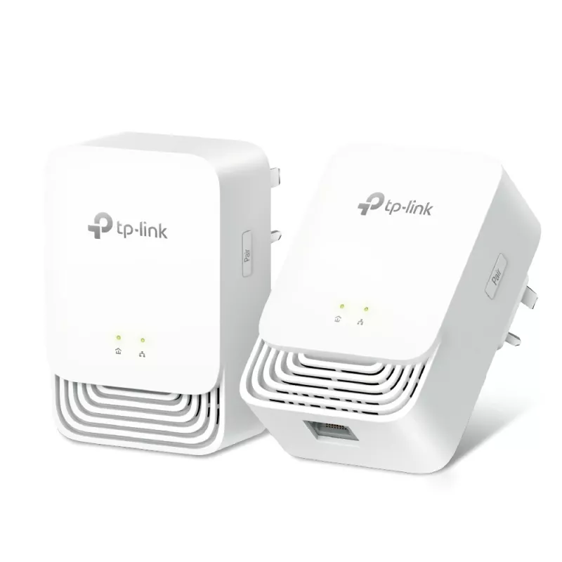 TP-Link G.hn1200 Powerline-kit, 607 Mbit/s, Gigabit Ethernet, 10,100,1000 Mbit/s, HomePlug AV2, 300 m, wit