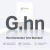 TP-Link G.hn1200 Powerline-kit, 607 Mbit/s, Gigabit Ethernet, 10,100,1000 Mbit/s, HomePlug AV2, 300 m, wit