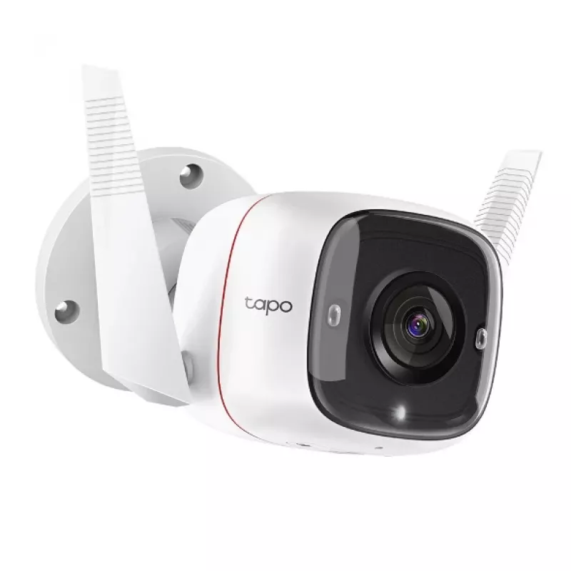 TP-Link Tapo outdoor security Wi-Fi-camera, IP-beveiligingscamera, buiten, bedraad & draadloos, Amazon Alexa & Google Assistant, CE, plafond/wand