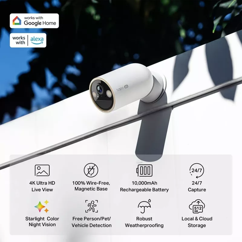 IP-bewakingscamera TP-Link Tapo C460 3840 x 2160 pixel