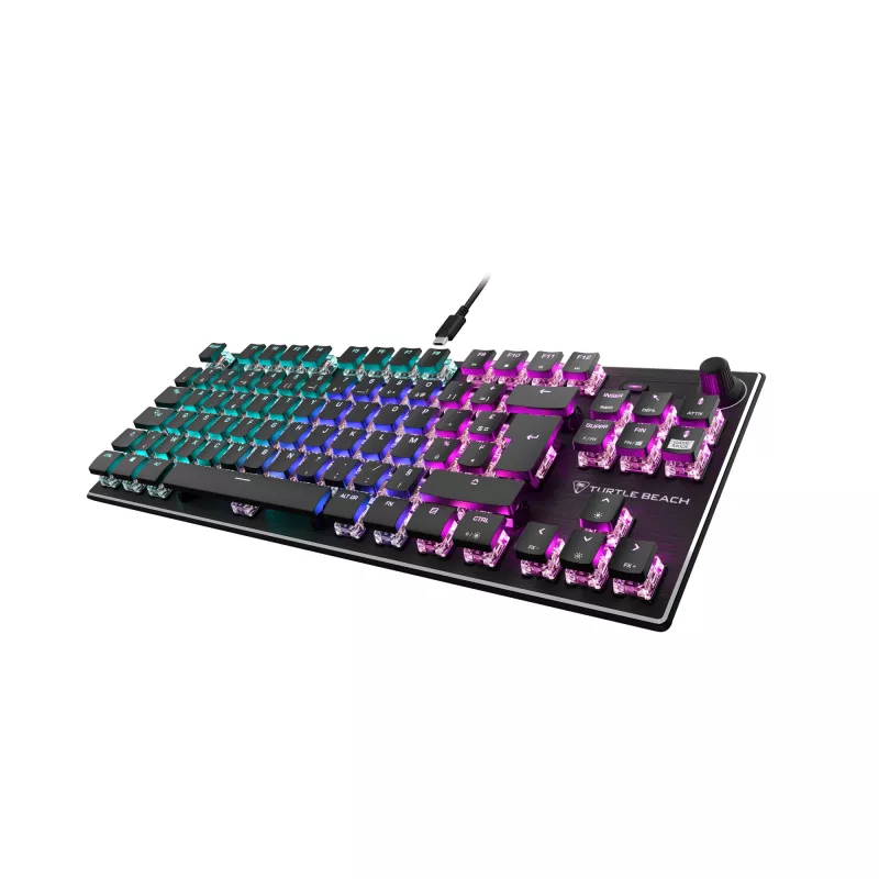 Turtle Beach Vulcan TKL toetsenbord gaming USB QWERTZ Duits zwart