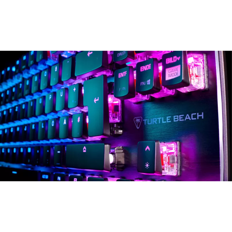 Turtle Beach Vulcan TKL toetsenbord gaming USB QWERTZ Duits zwart