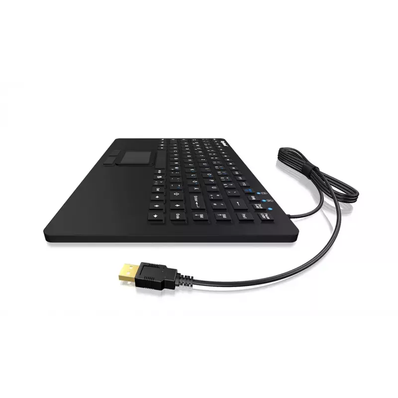 KeySonic KSK-3230IN (DE) toetsenbord universeel USB QWERTZ Duits zwart