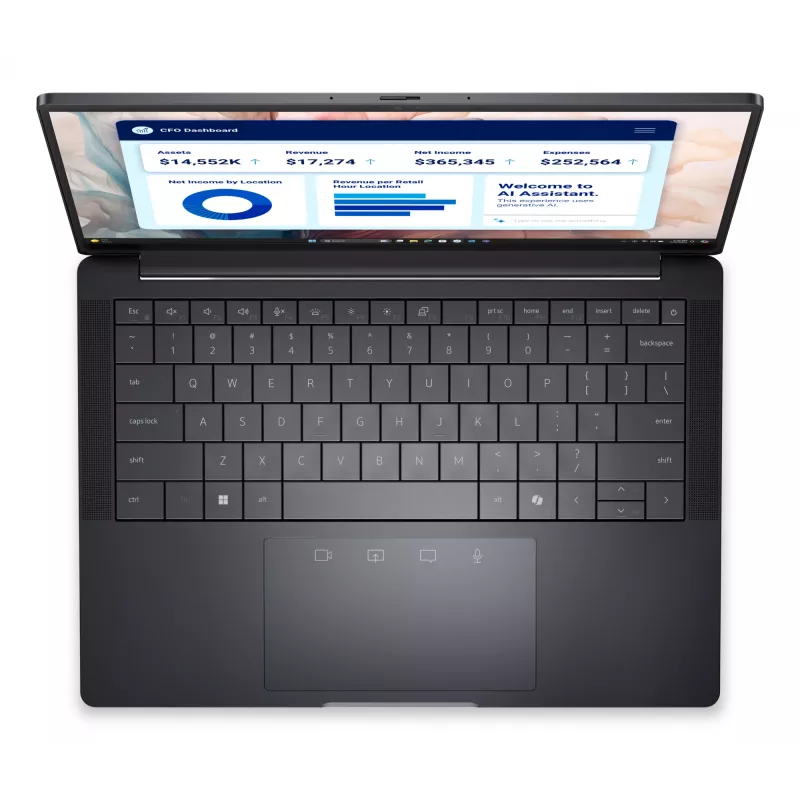 Laptop DELL Pro PA13250 13,3 inch Intel Core Ultra 7 32GB RAM 512GB SSD Intel Arc Graphics Windows 11 Pro