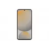 Cover Samsung Galaxy S24 FE monochromatisch grijs met tafelstandaard