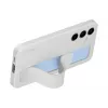 Cover Samsung Galaxy S24 FE monochromatisch grijs met tafelstandaard