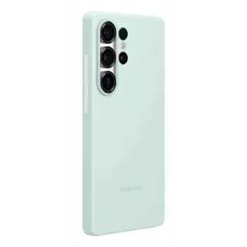 Samsung siliconen hoesje Galaxy S25 Ultra mintkleur