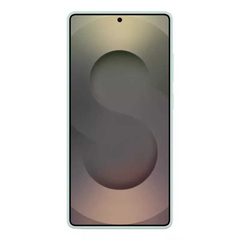 Samsung siliconen hoesje Galaxy S25 Ultra mintkleur