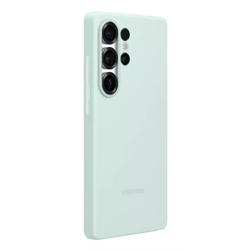 Samsung siliconen hoesje Galaxy S25 Ultra mintkleur