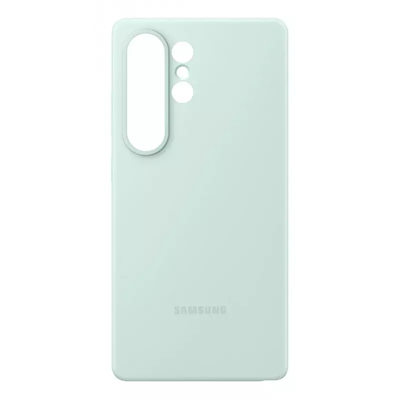 Samsung siliconen hoesje Galaxy S25 Ultra mintkleur