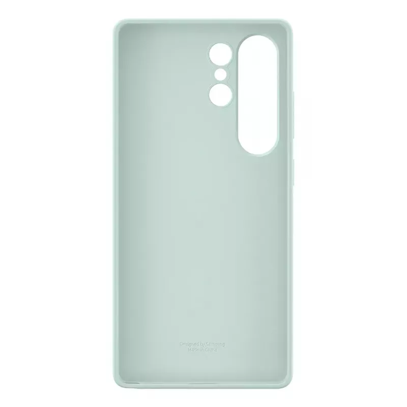 Samsung siliconen hoesje Galaxy S25 Ultra mintkleur