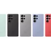 Samsung siliconen hoesje Galaxy S25 Ultra mintkleur