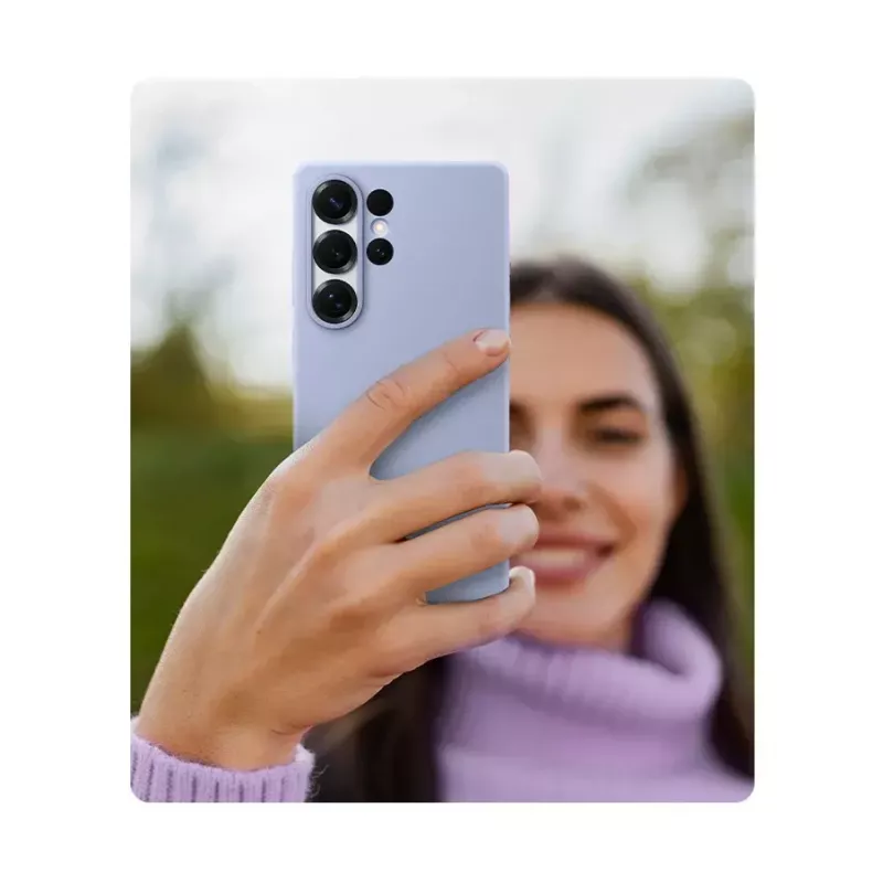 Samsung siliconen hoesje Galaxy S25 Ultra mintkleur