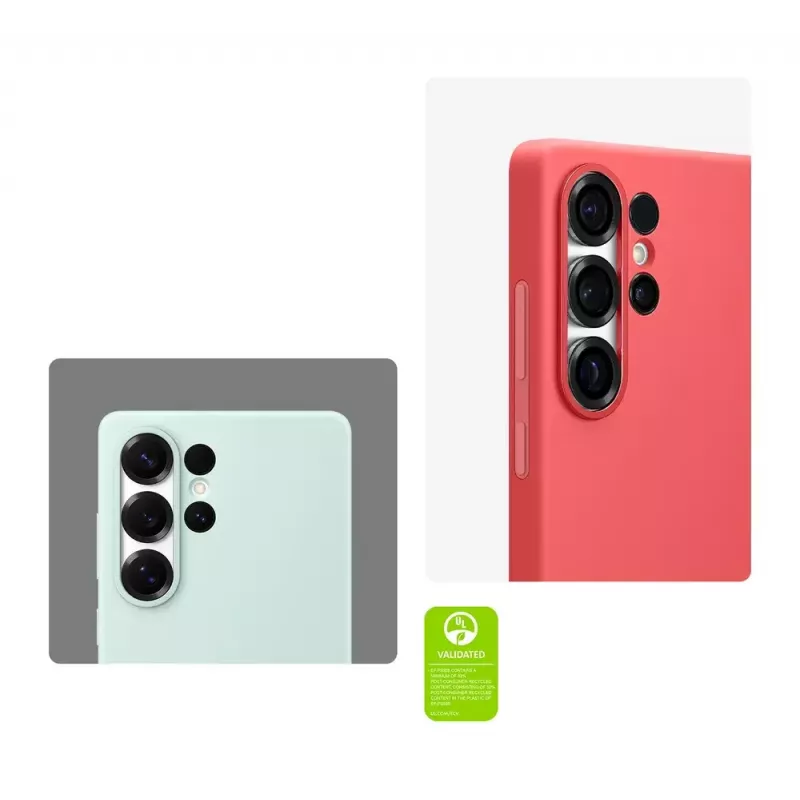 Samsung siliconen hoesje Galaxy S25 Ultra mintkleur