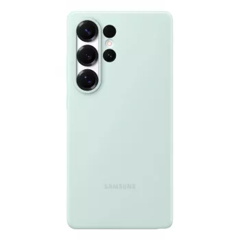 Samsung siliconen hoesje Galaxy S25 Ultra mintkleur