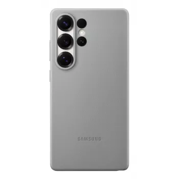 Samsung Kindsuit kunstleer hoes voor Galaxy S25, cover, Samsung, Galaxy S25 Ultra, 17,5 cm (6,9 inch), grijs