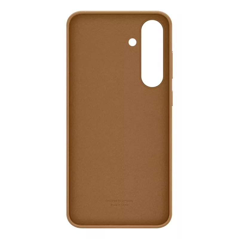 Kunstleer hoes Samsung Galaxy S25+ cover bruin 6,7 inch