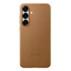 Kunstleer hoes Samsung Galaxy S25+ cover bruin 6,7 inch
