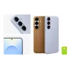 Kunstleer hoes Samsung Galaxy S25+ cover bruin 6,7 inch