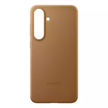 Kunstleer hoes Samsung Galaxy S25+ cover bruin 6,7 inch