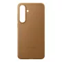Kunstleer hoes Samsung Galaxy S25+ cover bruin 6,7 inch