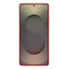 Hoesje Samsung Galaxy S25 Ultra siliconen hoesje rood monochromatisch