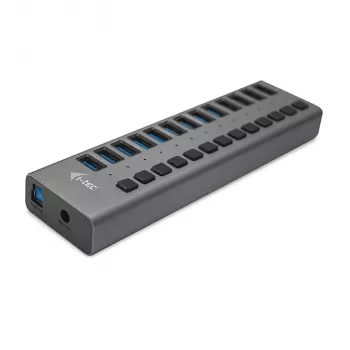 i-tec USB 3.0 oplaad-HUB 13 poorten + netadapter 60 W