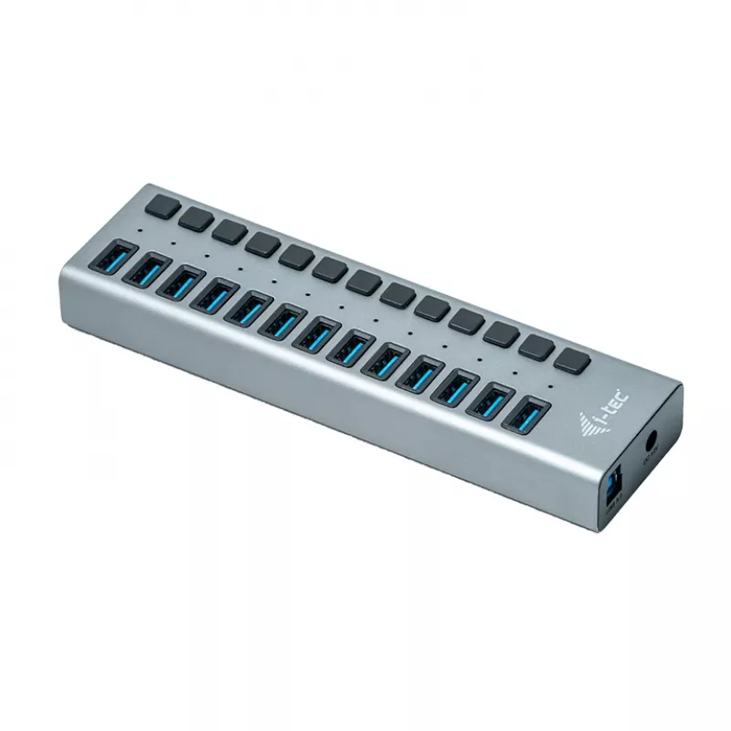 i-tec USB 3.0 oplaad-HUB 13 poorten + netadapter 60 W