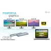 i-tec USB-C metalen ergonomische 3x 4K display dockingstation + Power Delivery 100 W