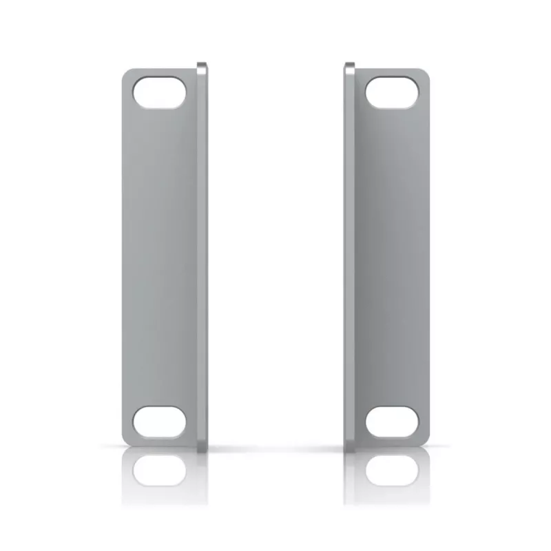 Montageset Ubiquiti UACC-Rack-Ear-2U verzinkt staal grijs