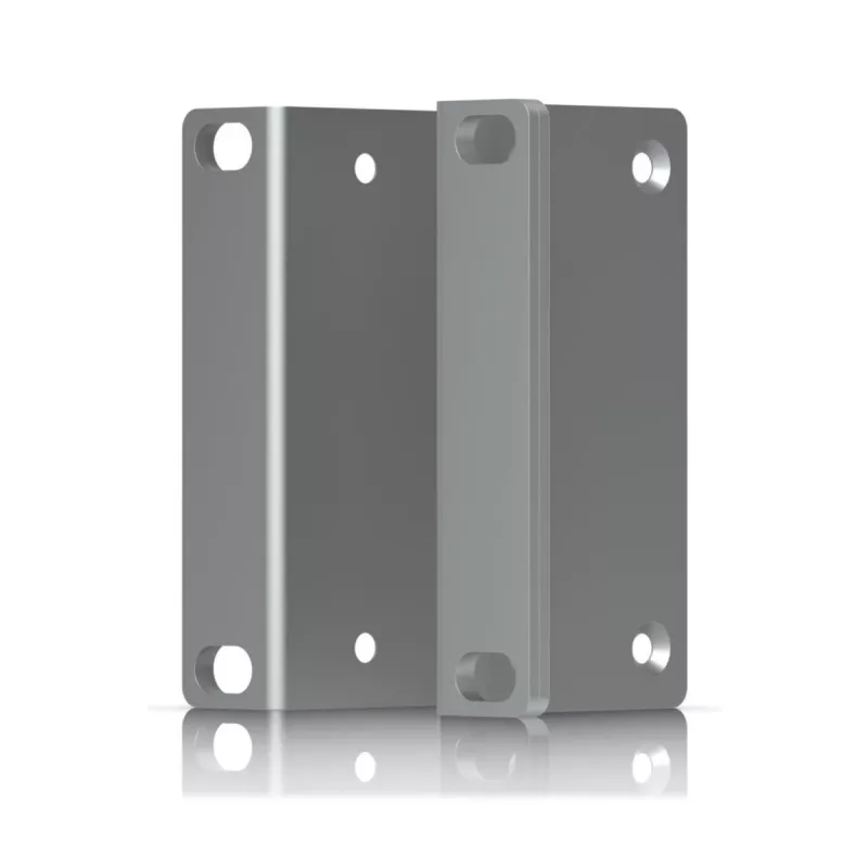 Montageset Ubiquiti UACC-Rack-Ear-2U verzinkt staal grijs