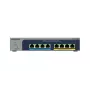 NETGEAR 8-poorts Ultra60 PoE++ Multi-Gigabit (2,5G) Ethernet Plus switch managed L2/L3 2.5G Ethernet (100/1000/2500) Power over Ethernet (PoE) grijs