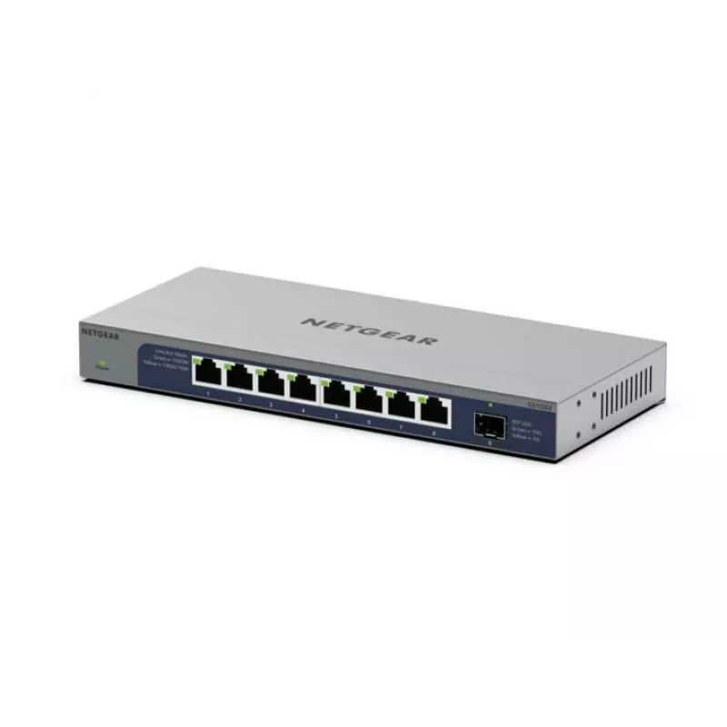 NETGEAR GS108X unmanaged L2 Gigabit Ethernet (10/100/1000) grijs