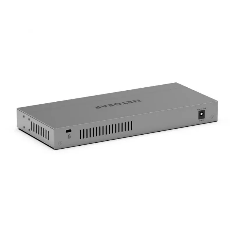 NETGEAR GS108X unmanaged L2 Gigabit Ethernet (10/100/1000) grijs